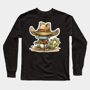 Cowboy Lizard Long Sleeve T-Shirt